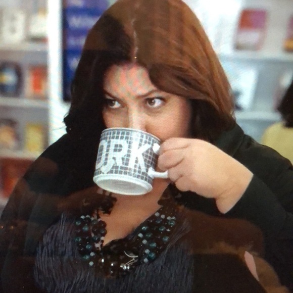 Starbucks And Just Like That New York Subway Tile Mug Mosaic Grey Yellow 12oz - Picture 2 of 12